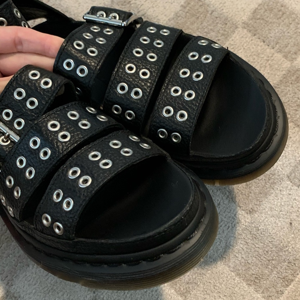 Dr Martens Clarissa II quad eyelet leather sandals - Picture 7 of 9